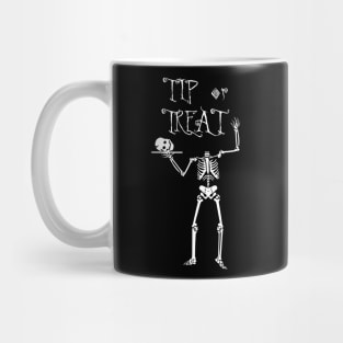 Halloween Skeleton Bartender Mug